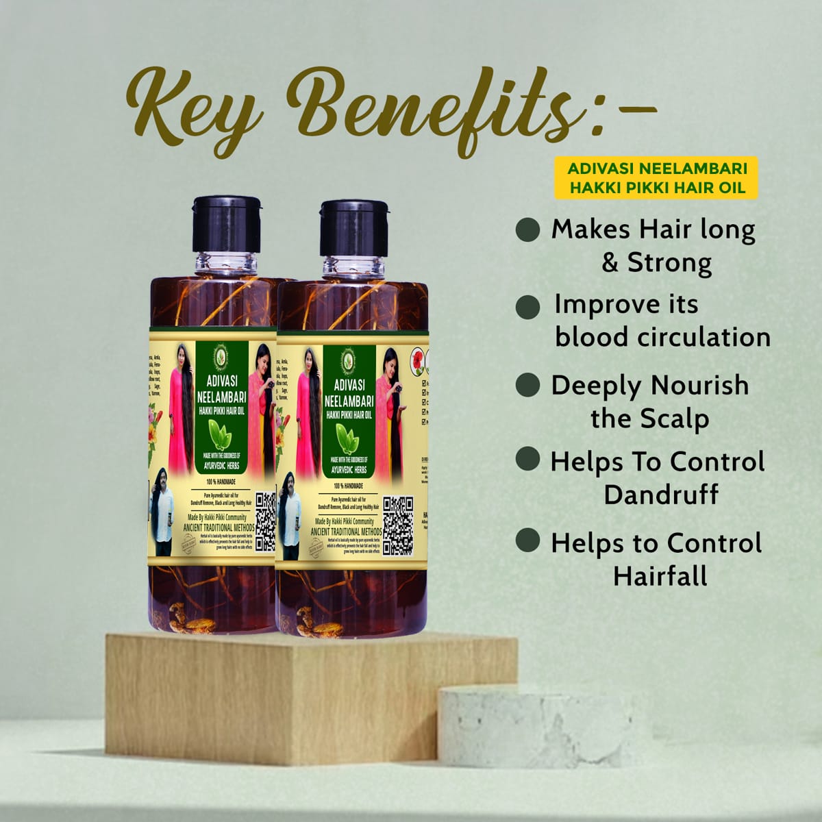 Adivasi Neelambari Hair Growth Oil